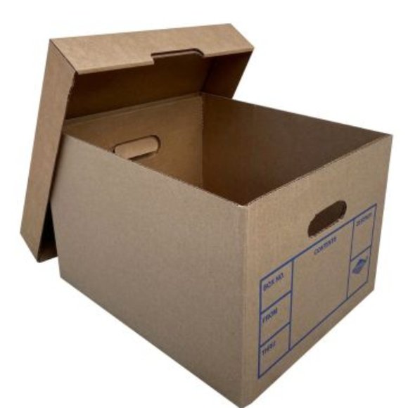 File Storage Boxes 6 Pack with handles - Picture 4 of 6